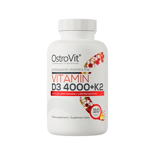 VITAMIN D3 4000 + K2 (110 TABLETTA)