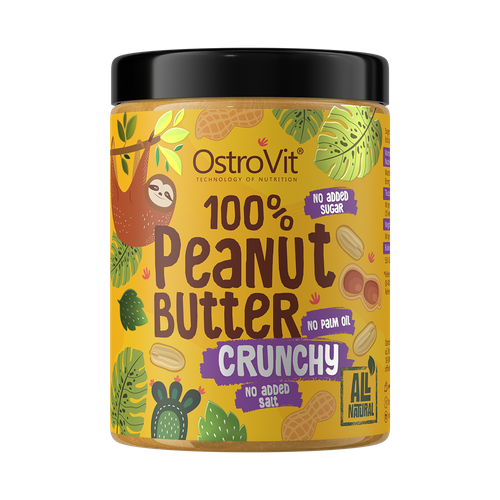 100% PEANUT BUTTER (1000 GR) CRUNCHY 100% PEANUT BUTTER (1000 GR) CRUNCHY