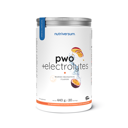 PWO+ ELECTROLYTES (440 GR) MANGO MARACUJA