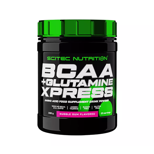 BCAA + GLUTAMINE XPRESS (300 GR) BUBBLE GUM BCAA + GLUTAMINE XPRESS (300 GR) BUBBLE GUM
