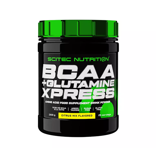 BCAA + GLUTAMINE XPRESS (300 GR) CITRUS MIX BCAA + GLUTAMINE XPRESS (300 GR) CITRUS MIX
