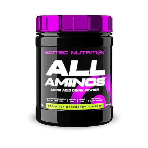 ALL AMINOS (340 GR) GREEN TEA RASPBERRY