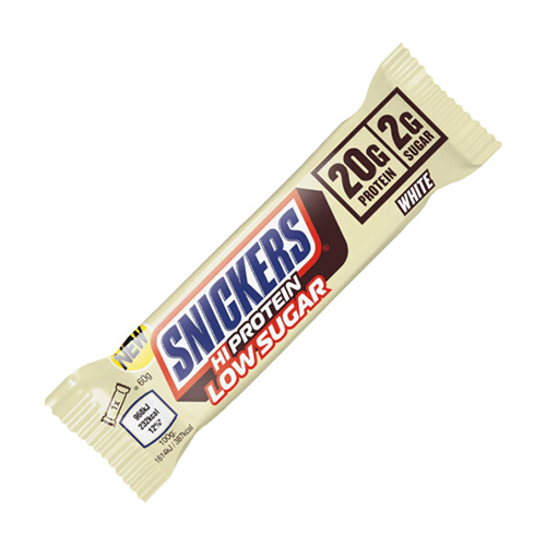 SNICKERS HIGH PROTEIN LOW SUGAR BAR (57 GR) WHITE CHOCOLATE