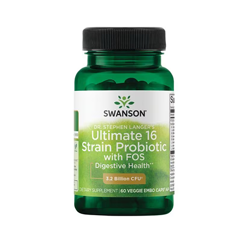 DR. STEPHEN LANGER'S ULTIMATE 16 STRAIN PROBIOTIC with FOS (60 KAPSZULA) DR. STEPHEN LANGER'S ULTIMATE 16 STRAIN PROBIOTIC with FOS (60 KAPSZULA)