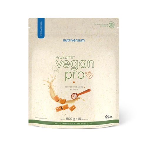 VEGAN PRO PROEARTH (500 GR) SALTED CARAMEL