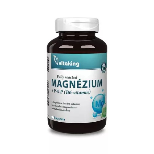 MAGNÉZIUM BISZGLICINÁT + B6 VITAMIN (120 KAPSZULA)