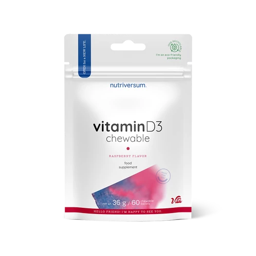 VITAMIN D3 CHEWABLE (60 RÁGÓTABLETTA)