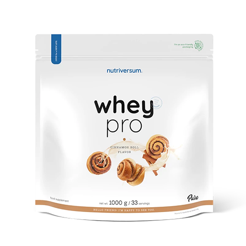 WHEY PRO (1000 GR) CINNAMON ROLL