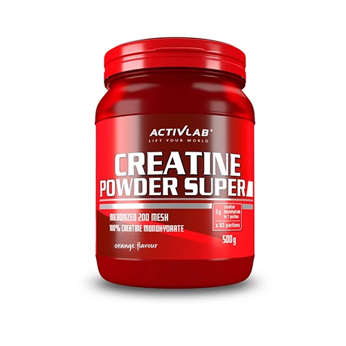 CREATINE POWDER SUPER (500 GR) ORANGE