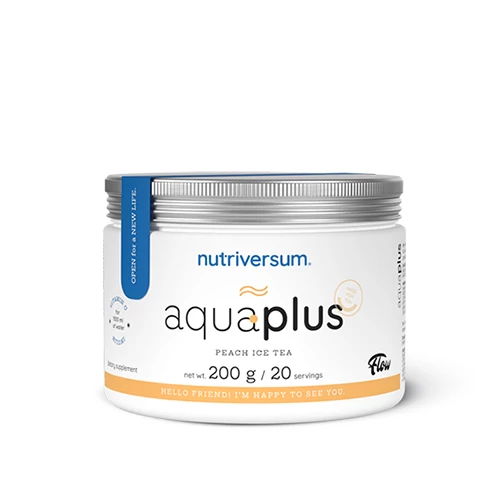 #Nutriversum #AquaPlus #200gramm #PeachIceTea