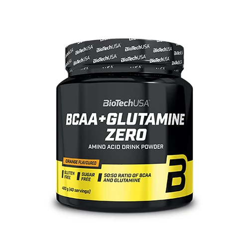 #BiotechUSA #BCAA #Glutamine #Zero #480gramm #Orange