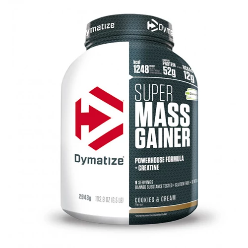 SUPER MASS GAINER (2943 GR) COOKIES &amp; CREAM