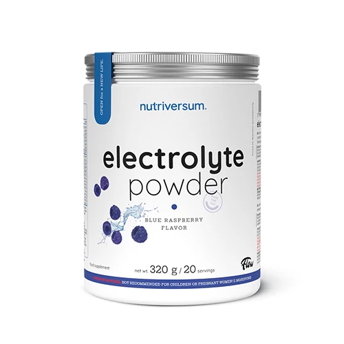 #Nutriversum #ElectrolytePowder #320gramm #BlueRaspberry