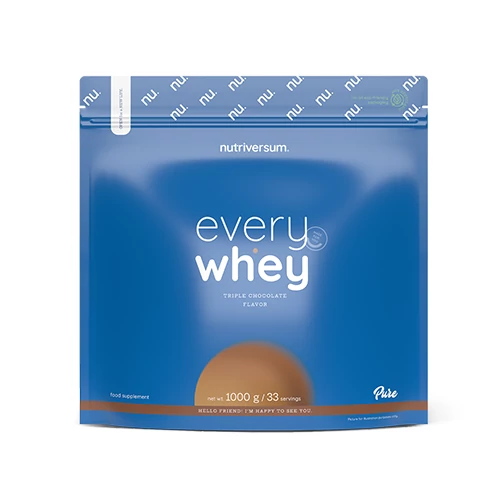 #Nutriversum #EveryWhey #1000gramm #TripleChocolate