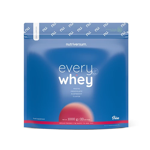 #Nutriversum #EveryWhey #1000gramm #WhiteChocolateRaspberry