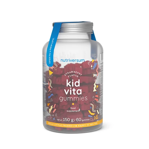 #Nutriversum #KidvitaGummies #60gumicukorka #Strawberry