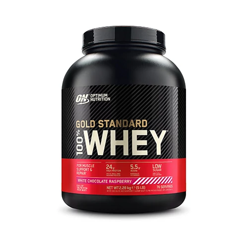 GOLD STANDARD 100% WHEY PROTEIN (2280 GRAMM) WHITE CHOCOLATE RASPBERRY