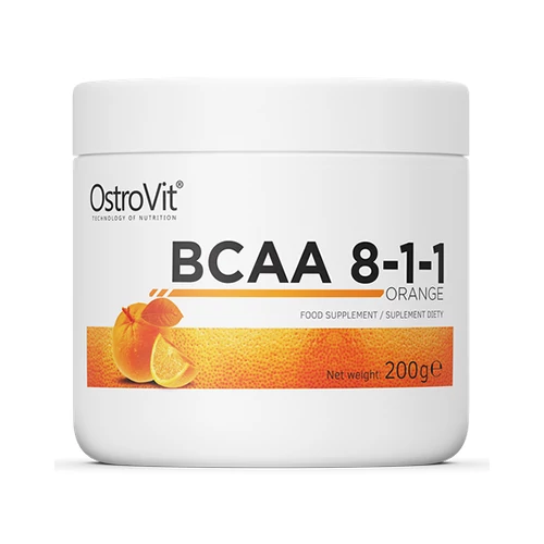 Ostrovit #BCAA #BCAA8-1-1 #200gramm #orange