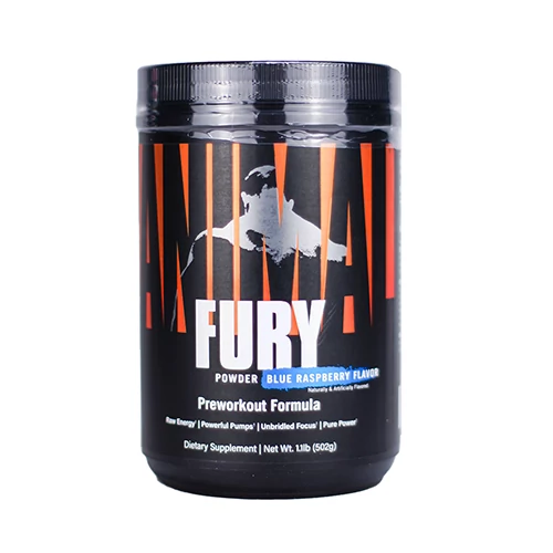 ANIMAL FURY (480 GR) BLUE RASPBERRY