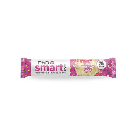 SMART PROTEIN BAR (64 GRAMM) BIRTHDAY CAKE
