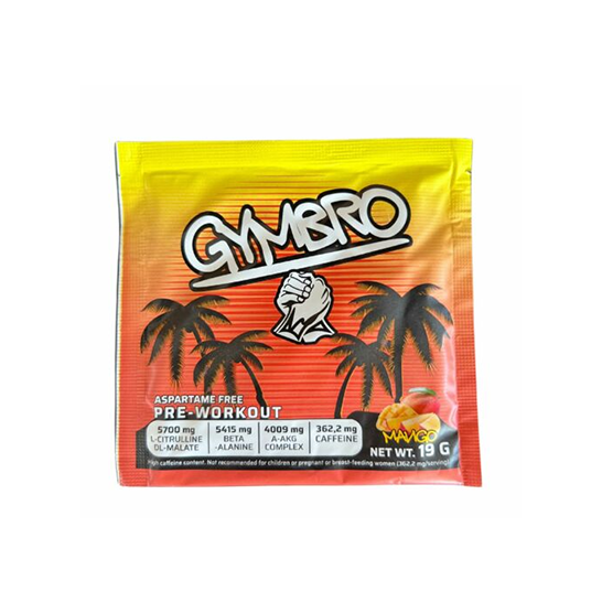 #gymbro #preworkout #19gramm #mango
