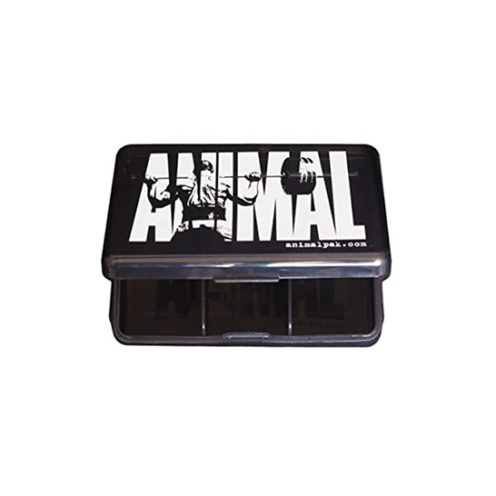 ANIMAL PILL BOX - SMOKY BLACK