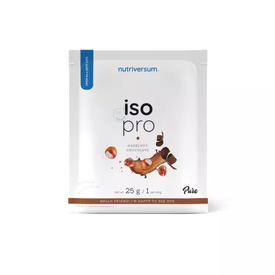 ISO PRO (25 GR) HAZELNUT CHOCOLATE