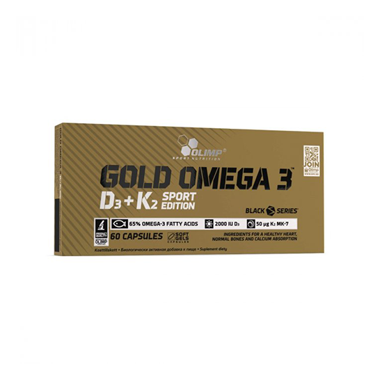 GOLD OMEGA 3 D3 + K2 SPORT EDITION (60 KAPSZULA)