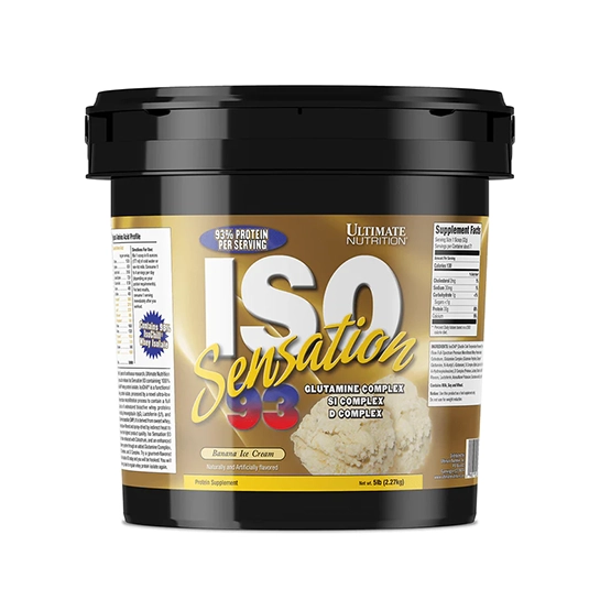 ISO SENSATION 93 (2270 GR) BANANA ICE CREAM
