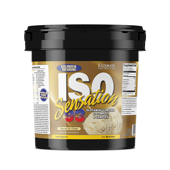 ISO SENSATION 93 (2270 GR) BANANA ICE CREAM