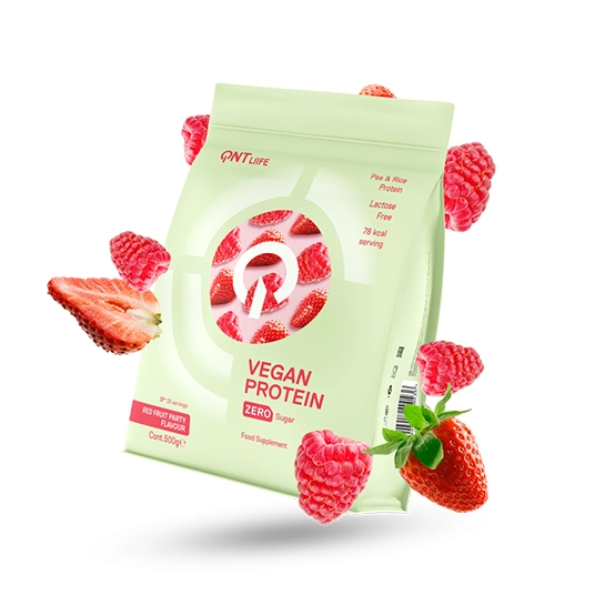VEGAN PROTEIN (500 GR) RED FRUITS PARTY