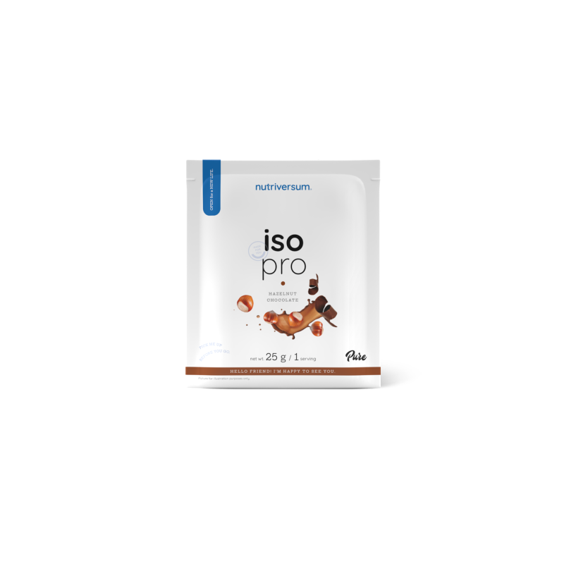 ISO PRO (25 GR) HAZELNUT CHOCOLATE