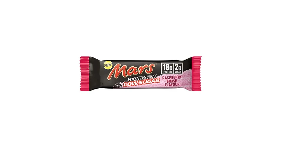 MARS HIGH PROTEIN LOW SUGAR BAR (55 GR) RASPBERRY SMASH